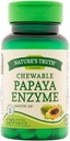 Nature's Truth Chewable Papaya Enzyme - 120 Tablets, Pack of 6