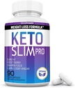 Keto Pills Apple Sider Vinegar Pérdida de peso Fat Burner Ketosis Dieta Apoyo Boost Energy Ketones Suplemento con ACV para Mujeres Hombres 90 cápsulas