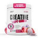 Nutrex Research Essentials Creatine Soft Chews, 5g Creatine per Serving, NUTRASOFT Technology, Berry Blast, Gluten Free, 60 Count (30 Servings)