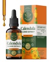 HERBAMAMA Calendula Tincture - Vegan Detox Support & Lymphatic Drainage with Calendula Extract Drops - Non-GMO, Alcohol & Sugar-Free Liquid Supplement, 42-Day Supply