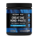 BEYOND RAW GNC Creatine Monophate - 8g Dual-Powered Creatine Powder for High-Intensity Training - AstraGin - Easy to Mix - Gluten-Free & Sugar-Free - Blue Raspberry - 9.9 Oz (30 Servings)