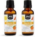 365 By Whole Foods Market, Vitamin D-3 Liquid 400Iu Tangerine Flavor, 1 Ounce (Pack of 2)