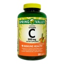 Generic Spring Valley Vitamin C Chewable Tablets Dietary Supplement, Tropical Fruit, 500 mg, 200 Count