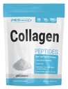 PEScience Collagen Peptides Powder, Hydrolyzed Collagen Protein Type I and Type III with Vitamin C, Bovine, Supports Hair, Skin, and Nails - 30 Servings, Unflavored