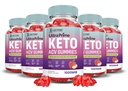 (5 Pack) Ultra Prime Keto ACV Gummies Advanced Formula 1000MG UltraPrime Keto Gummies Apple Cider Vinegar Formulated with Pomegranate Beet Juice Powder B12 Vegan Non GMO 300 Gummys