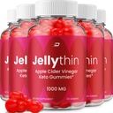 Jelly Thin ACV Gummies – Jellythin Gummy Advanced Formula Extra Strength Natural Blend Vitamins, Reviews - 5 Pack - 300 Gummies