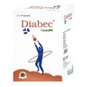 Diabec Capsules, 50 Count | Nimb, Aamla, Haldi, Jamun, Healthy Lifestyle