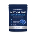 Methylene Blue Gummies, Daily Wellness & Focus Support, Vegan Non-GMO Formula, Clean Ingredient Profile, 60 Gummies