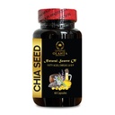CHIA Seed Extract Oil - Omega 3 Fatty Acid Supplements, Plant Based Non-GMO Superfood, Essential Fatty Acid Complex, chia Seed Advanced - 1 Bottle 60 Capsules