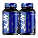 VitaBoost SLIN Max Nutrient Partitioning Complex - Increase Mass & Size 60 Servings (120 Capsules, Pack of 2) and Pill Holder by GeoMetal™