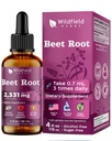 4 Oz Beet Root Liquid Beetroot Extract Drops - Circulation & Blood Pressure Support** | 2 Month Supply | - Made in USA - Beet Root Supplement - Alcohol & Sugar Free