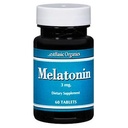 Basic Organics Melatonin 3 mg Tablets - 60 ct, Pack of 6