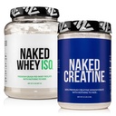 NAKED Whey Isolate Protein 28 Servings + Pure Micronized Creatine Monohydrate 200 Servings