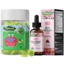 Q'ankyaq Black Walnut Wormwood Liquid for Kids, Appetite Booster Gummies for Kids Ages 3+