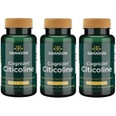 Swanson Cognizin Citicoline 1,000 Milligrams 60 Veg Capsules (3 Pack)