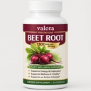 Valora Nutrise Beetroot Capsules, Organic Beet Root Powder- Supports Healthy, Energy Support, Non-GMO, 60 Count