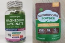 Venture Pal Mushroom Powder & Magnesium Glycinate Gummies Bundle