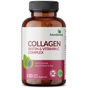 Futurebiotics Collagen Peptides with Biotin & Vitamin C Complex 3-in-1 Formula - for Hair, Skin & Nails Support, Non-GMO, 150 Tablets