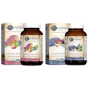 Garden of Life Organics Vitamins for Women 40+ - 60 Tablets & Organics Multivitamin for Men - Men's Once Daily Whole Food Vitamin Supplement Tablets, Vegan, 30 Count