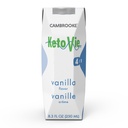 Oral Supplement KetoVie 4:1 Vanilla Flavor Liquid 8.3 oz. Case of 30