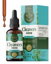HERBAMAMA Cleavers Lymphatic Drainage Drops - Vegan Natural Detox & Cleanse Support with Cleavers Leaf Extract Liquid - Non-GMO, Alcohol & Sugar-Free Herbal Supplement, 42-Day Supply