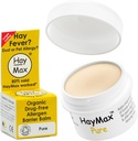 HayMax Allergen Barrier Balm - Pure 0.17 fl oz - Organic, Natural &amp; Non-Drowsy Hay Fever & Alergy Relief Balm - Blocks Pollen &amp; Other Allergen Particles - Great for Adults, Kids &amp; Pregnant Women