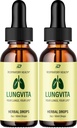 Lungvita Advanced Formula Drops Liquid Supplement for Health Support - 2 Bottle - 2 Month Supply