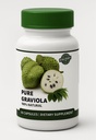 GRAVIOLA Extract 1000 mg 1 Month Guanabana Soursop Immune Antioxidant Supplement