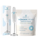 WonderCow WonderCream Bovine Colostrum Creamer Powder Supplement for Gut Health, Focus, Clean Energy & Wellness Unsweetened + Milk Frother High Powered Hand Mixer