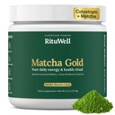 Matcha Gold Grass-Fed Bovine Colostrum + Japanese Ceremonial Matcha