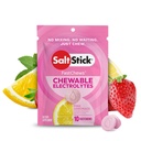 SaltStick Electrolyte FastChews - 120 Count Pink Lemonade - Chewable Electrolyte Tablets for Hydration, Salt Tabs - 10 Count (Pack of 12)