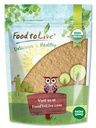 Food to Live Organic Amla Berry Powder (Amalaki), 2 Pounds Non-GMO Indian Gooseberry, Raw, Pure, Finely Ground, Kosher, Vegan. Rich in Antioxidant, Vitamin C. Great for Smoothies, Shakes, Yogurt