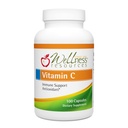 Wellness Resources Vitamin C 1000 mg Pure Vitamic C Capsules, Non-GMO (100 Veggie Capsules)
