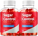 (2 Pack) SugarControl Keto Gummies - Official SugarControl Advanced Apple Cider Vinegar Gummys All Natural Supplement Support, 120 Gummies for 2 Months
