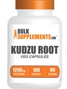 BulkSupplements.com Kudzu Root Extract Capsules - 180 Capsules (Pack of 1)