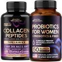 NUTRAHARMONY Collagen Peptides & Probiotics for Women Capsules