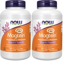Now Foods Supplements Magtein, Magnesium L-Threonate, Cognitive Support*, 180 Veg Capsules, (Pack of 2)
