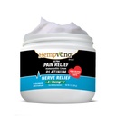 Hempvana Platinum Ultra-Strength Nerve Relief Cream w/100% Pure Hemp Seed Oil, AS-SEEN-ON-TV, Relieves Nerve Pain, Shooting Pain, Tingling, Muscle Cramps, Joint Pain, Tingling, Crawling Sensations
