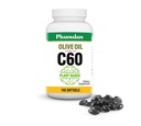 PHARMAKON C60 Enriched Olive Oil Capsules, Plant Based (180 Capsules)