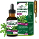 Cleavers Lymphatic Drainage Drops – Cleavers & Poke Root Blend, Non-GMO,2 oz
