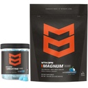 MTN OPS Creatine Gummies & Magnum Clear Blue Raspberry Coconut Whey Protein Isolate Bundle