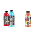 Protein2o Whey Protein Infused Water Variety Pack, Peach Mango and More Flavors, 16.9 oz Bottle (12 Count)