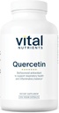 Vital Nutrients Quercetin | Vegan Quercetin Supplement with Bioflavonoids for Sinus, Respiratory, Heart, & Immune Function Support | Gluten, Dairy, Soy Free | 500mg | 200 Capsules
