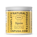 Complete Natural Products Digestive Enzyme Powder - Plant Based Blend, 8oz Glass Jar, Gentle Digestive Support