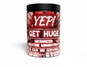 YEP Get Huge Micronized Creatine Monohydrate - Fast-Absorbing Ultra-Filtered Micronized Creatine Monohydrate Powder - Unflavored - 500 Grams / 100 Servings