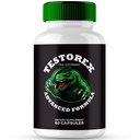 Testorex Capsules, Official Testorex Supplement Pills - Maximum Strength, All Natural Formula for Energy, Stamina and Performance, Premium Testo-Rex Health Support Reviews (60 Capsules)