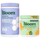 Bloom Unflavored Creatine and Mango Greens Bundle