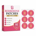Berberine Patches, Advanced Natural Formula for Men & Women, Long-Lasting Support, 60 Count (1)