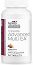 Bariatric Advantage Chewable Advanced Multi EA - High Potency Daily Multivitamin with Iron for Bariatric Surgery Patients - Mixed Fruit Flavor - 60 Count