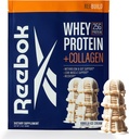 Reebok Whey Protein Powder + Collagen Peptides TEN 25g Protein with 9 Essential Amino Acids ← Muscle Recovery, Joint & Gut Support ← Informed-Sport Certified TEN ReeBuild Vanilla Ice Cream Flavor, 1.3 lb